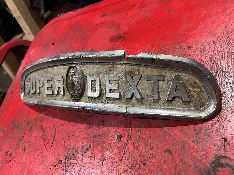 Fordson Super dexta Original Nosecone Badge